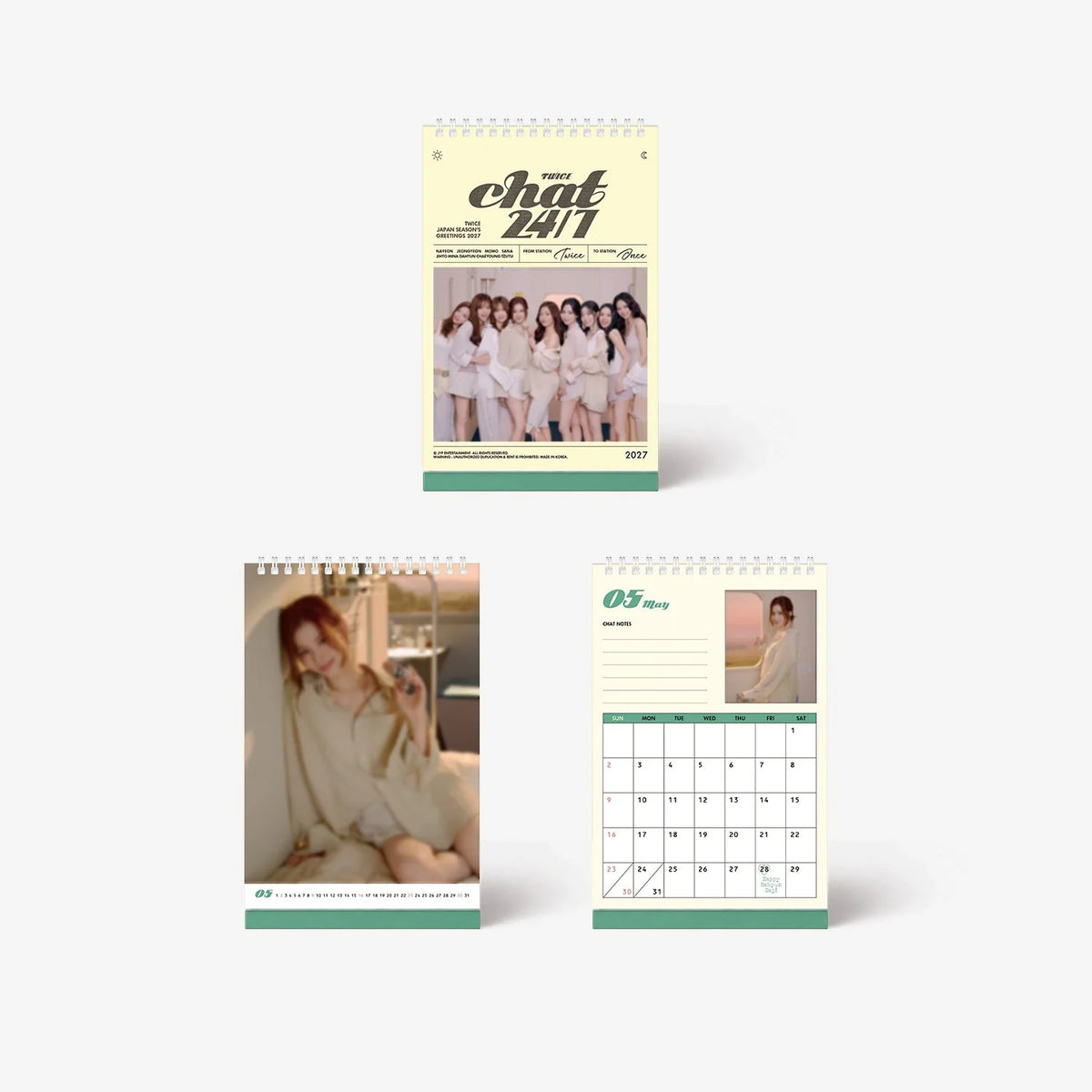 PRE-ORDER TWICE Japan Season's Greetings 2027 "CHAT 24/7" (Regular Edition)