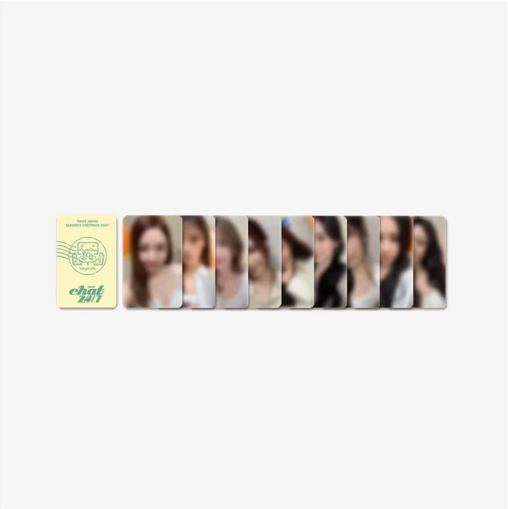 PRE-ORDER TWICE Japan Season's Greetings 2027 "CHAT 24/7" (Regular Edition)