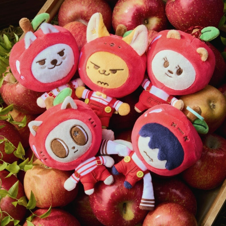 TXT Hey! APPUL PPULBATU OFFICIAL MD Plush Keyring Apple Version