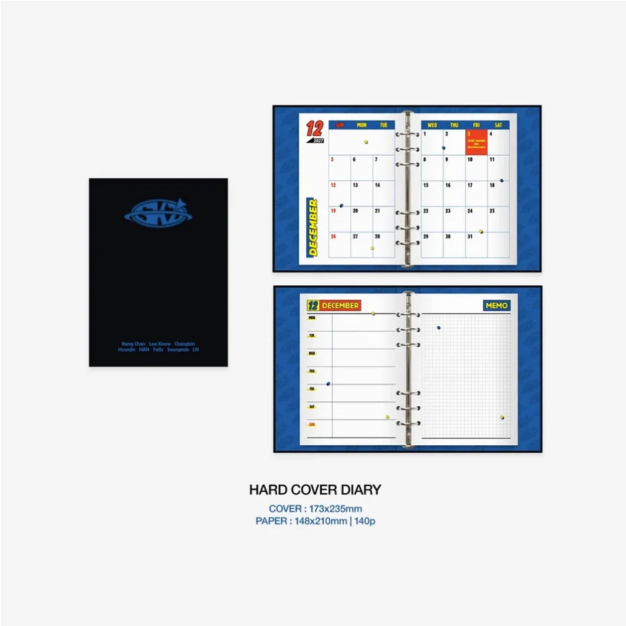 PRE-ORDER Stray Kids Japan Season's Greetings 2027 WAVE MAKER (Standard Edition) + POB