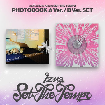 Pre-Order izna 3rd Mini Album SET THE TEMPO PHOTOBOOK Version