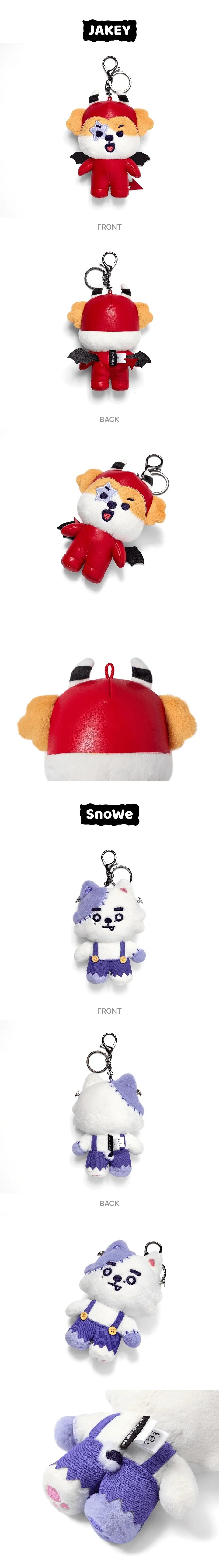 PRE-ORDER ENHYPEN SPOOKY ENCHIN Plush Keyring