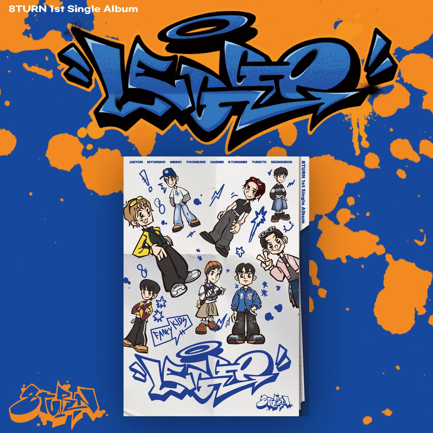 8TURN 1st Single Album LEGGO – album 8809957311335 ( / / ) | HobiEgo