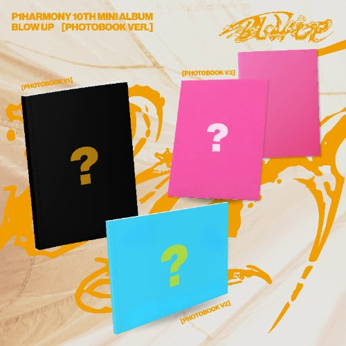PRE-ORDER P1Harmony 10th Mini Album BLOW UP (Photobook Version) + Weverse POB