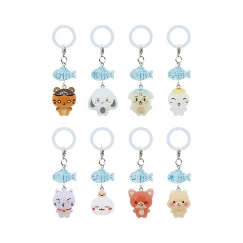 PRE-ORDER ATEEZ 8TH ANNIVERSARY EXHIBITION Blue Drift MD LUCKY FISH CHARM