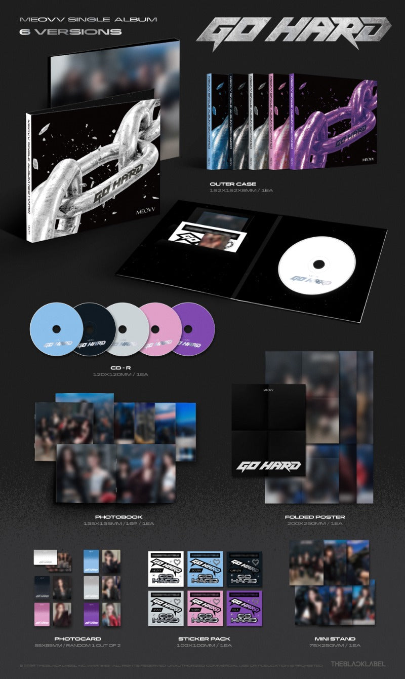 PRE-ORDER MEOVV Single Album GO HARD