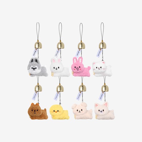 PRE-ORDER Stray Kids World Tour RUN IT MD SKZOO PLUSH DOOR BELL KEYRING
