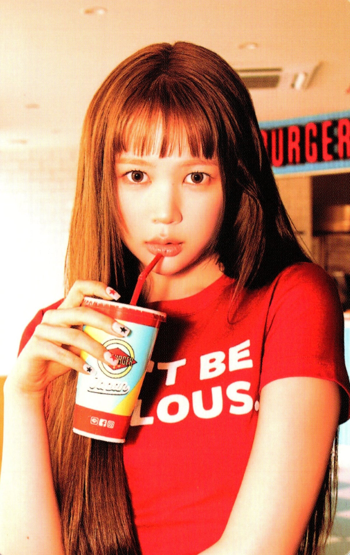HEARTS2HEARTS 2nd Mini Album LEMON TANG Trading Cards B