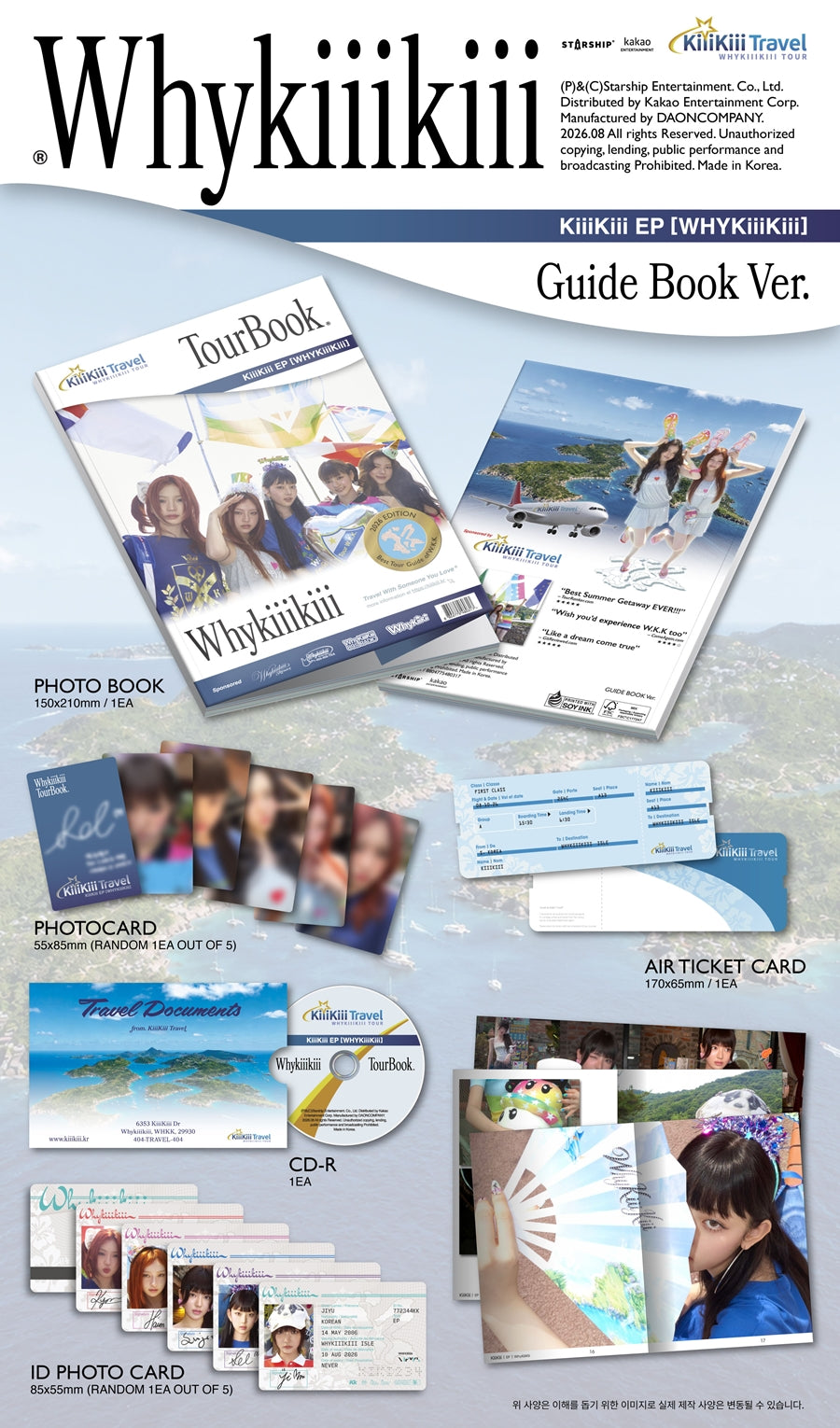 PRE-ORDER KiiiKiii EP WhyKiiiKiii GUIDE (BOOK VERSION)
