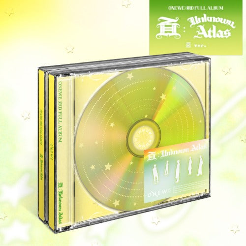 PRE-ORDER ONEWE 3rd Full Album 面 : Unknown Atlas (面 Version)