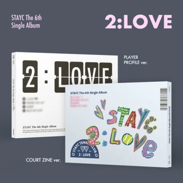 PRE-ORDER STAYC 6th Single Album 2:LOVE