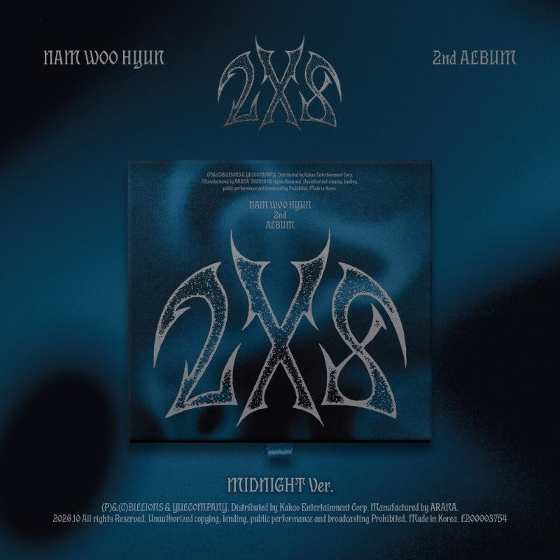 PRE-ORDER NAM WOO HYUN 2nd Full Album 2X8