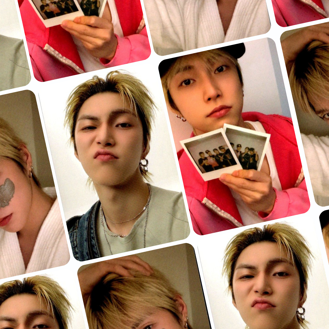 XngHan&Xoul 1st Mini Album Glow APPLE MUSIC Photocards