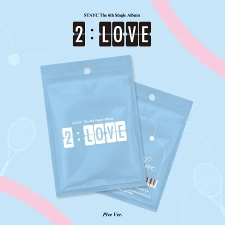 PRE-ORDER STAYC 6th Single Album 2:LOVE (PLVE Version)
