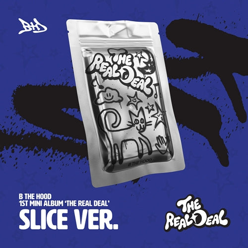 PRE-ORDER B THE HOOD 1st Mini Album THE REAL DEAL (SLICE Version)