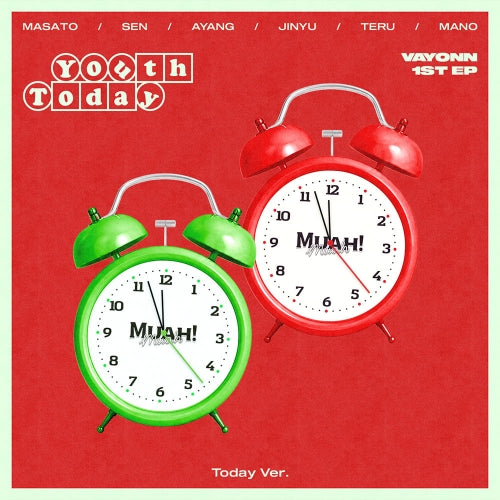 PRE-ORDER VAYONN 1ST EP Youth Today (Today Version)