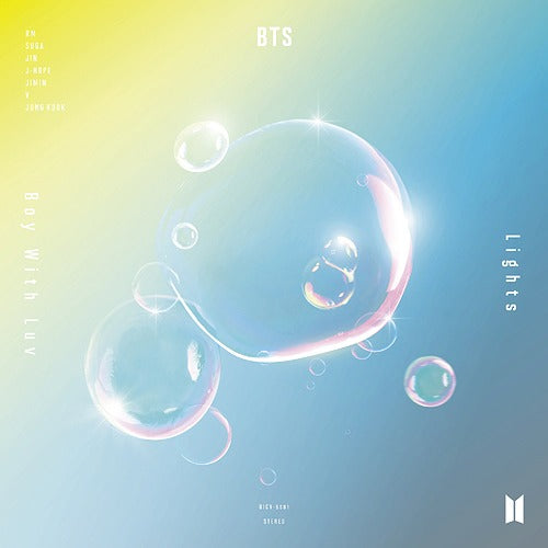 BTS Lights - Boy With Luv Japanese Album Regular Edition