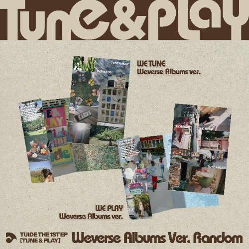 PRE-ORDER TUIDE 1st EP TUNE & PLAY (Weverse Albums Version)