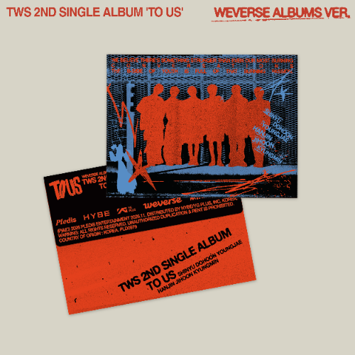 PRE-ORDER TWS 2nd Single Album TO US (Weverse Albums Version)
