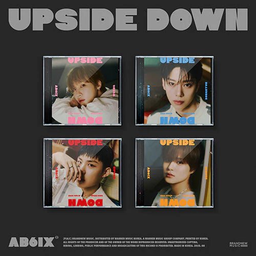 AB6IX 10th EP Album UPSIDE DOWN (Jewel Case) – album (Woong (PINK) / / ) | HobiEgo