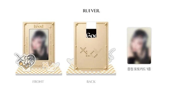 PRE-ORDER XLOV 2ND Mini Album I,GOD Acrylic Photocard Stand