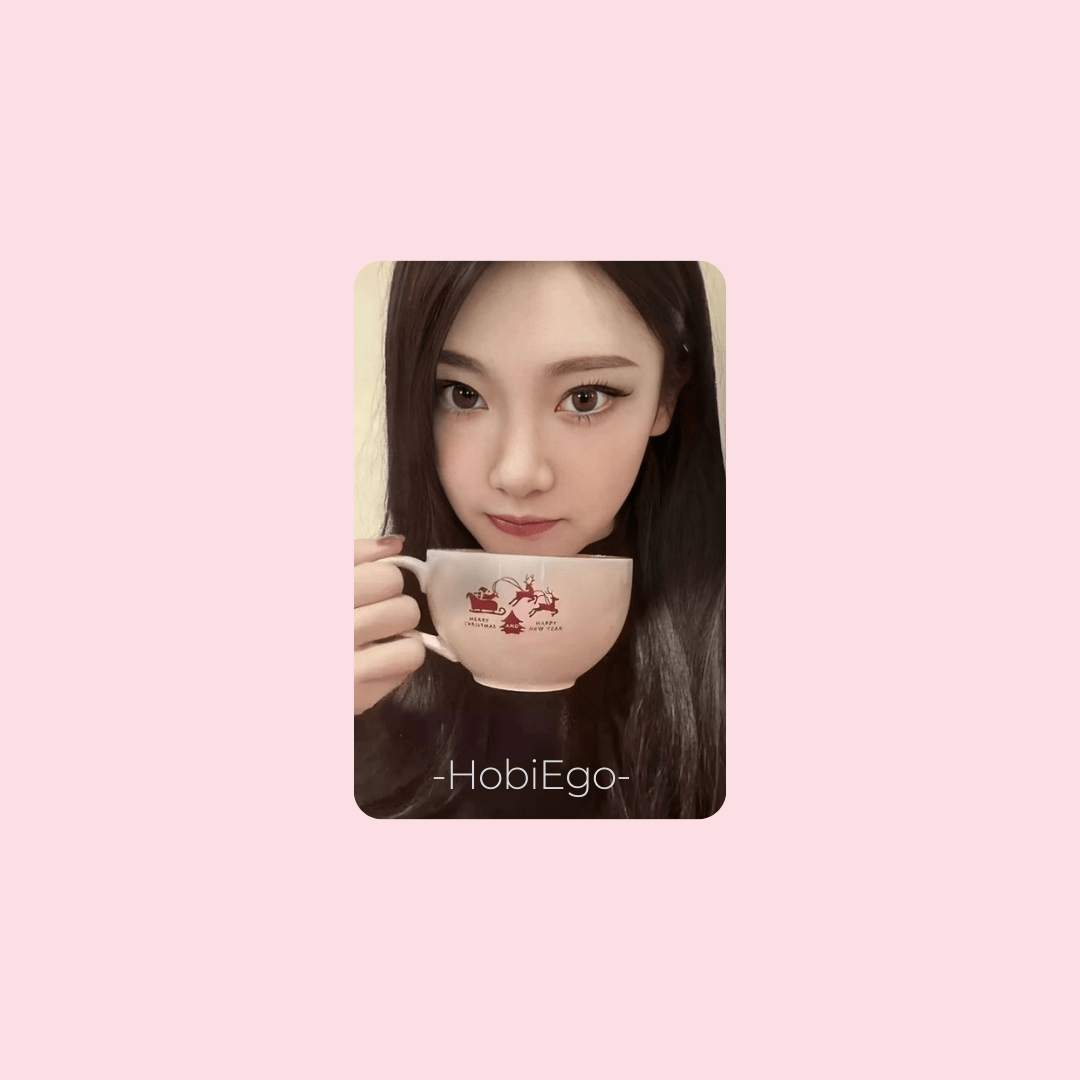 AESPA 2024 Pink Christmas Photocards – Photocards (NingNing 1 / / ) | HobiEgo