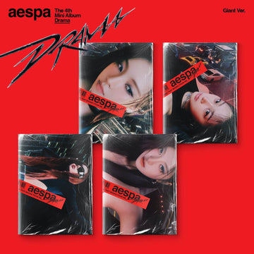 AESPA 4th Mini Album Drama (Giant Version) – album 8804775366963 (Karina / / ) | HobiEgo