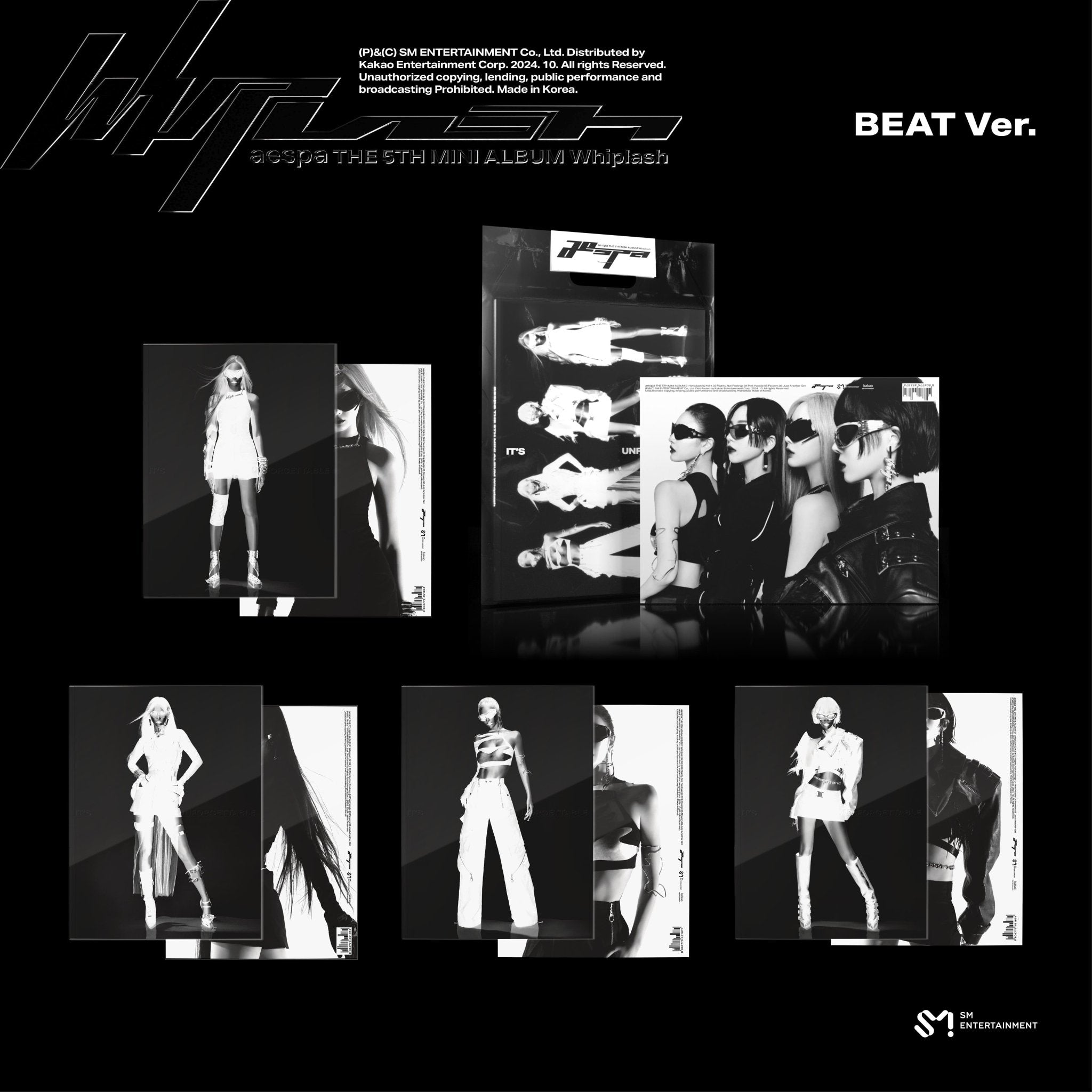 AESPA 5th Mini Album Whiplash (BEAT Version) – album (Group / / ) | HobiEgo