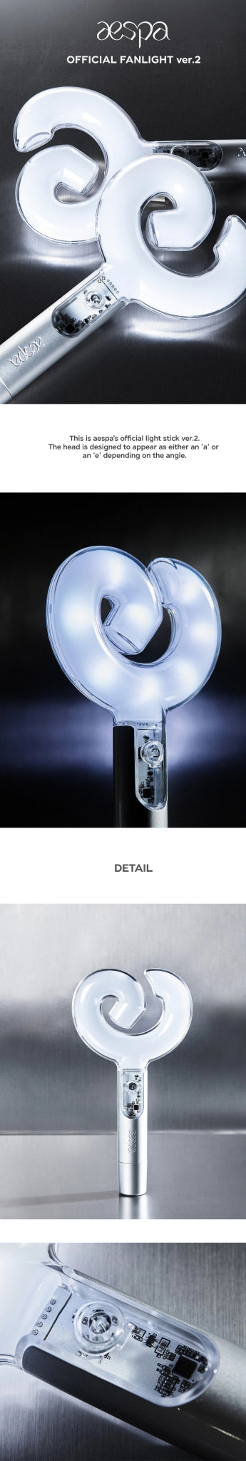 AESPA Official Lightstick Version 2 – lightstick ( / / ) | HobiEgo