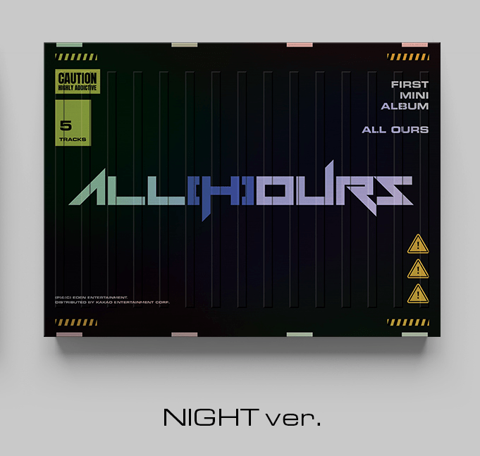 ALL(H)OURS 1st Mini Album ALL OURS – album 8804775368288 (NIGHT / / ) | HobiEgo