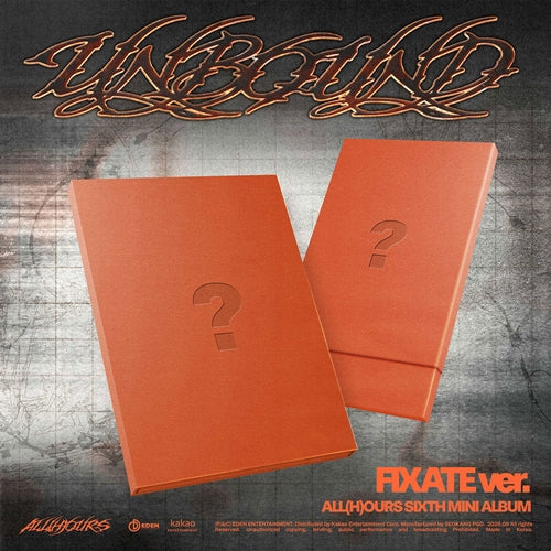 PRE-ORDER ALL(H)OURS 6th Mini Album UNBOUND FIXATE Version
