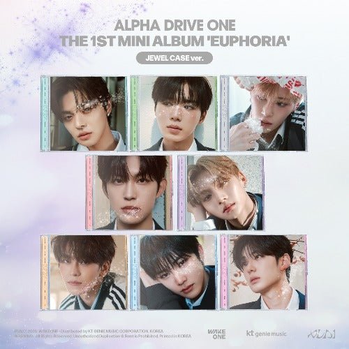 ALPHA DRIVE ONE 1st Mini Album EUPHORIA (JEWEL CASE Version) – album (Junseo / / ) | HobiEgo