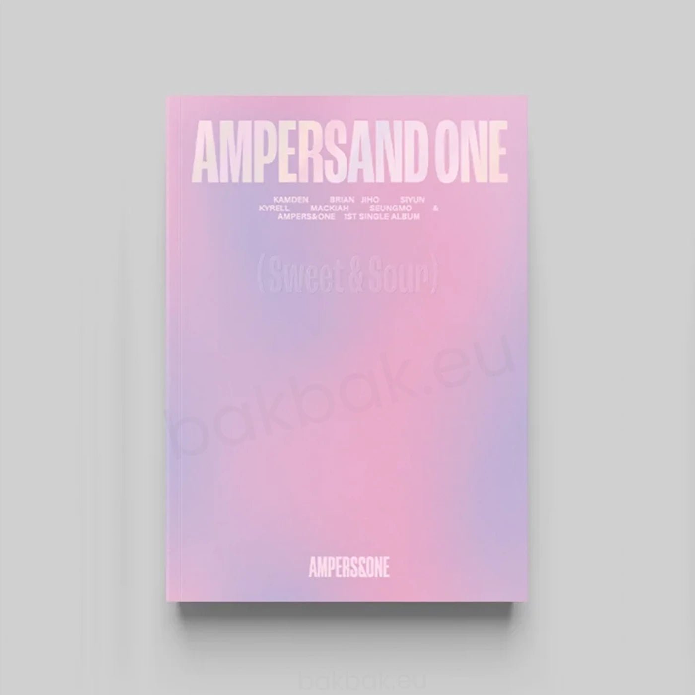 AMPERS&ONE 1st Single AMPERSAND ONE – album (Sweet & Sour (PINK) / / ) | HobiEgo