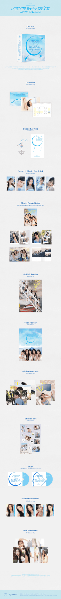 ARTMS 2024 Season's Greetings SHOOT for THE MOON ARTMS in Santorini – Season's Greetings ( / / ) | HobiEgo