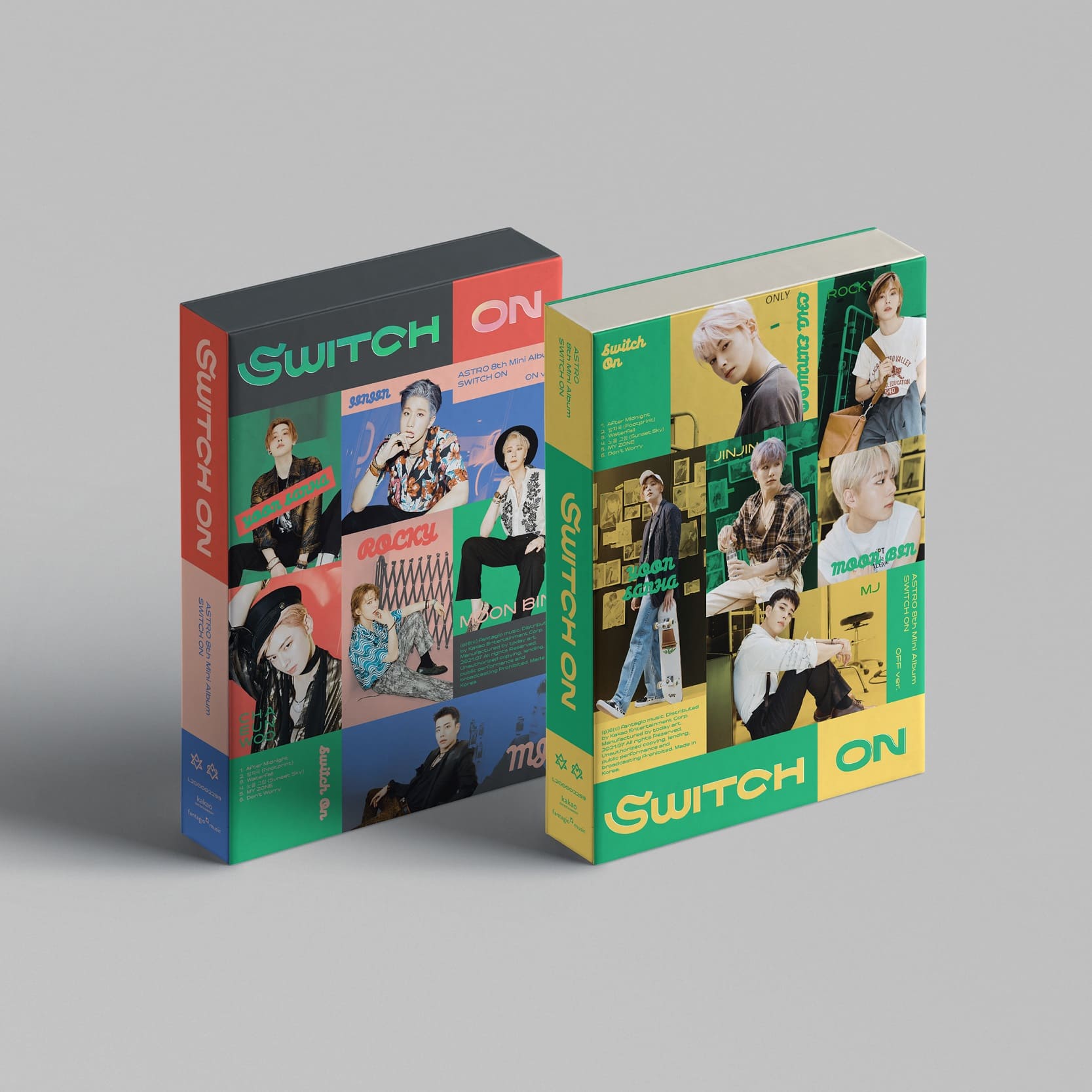 ASTRO 8th Mini Album SWITCH ON – album (ON / / ) | HobiEgo
