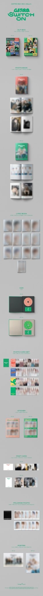 ASTRO 8th Mini Album SWITCH ON – album (ON / / ) | HobiEgo