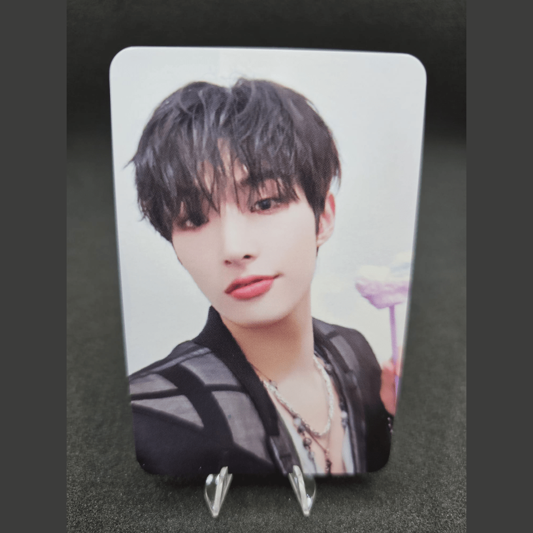 ATEEZ 10th Mini Album GOLDEN HOUR : Part.1 WITHMUU Photocards – Photocards (Mingi / / ) | HobiEgo