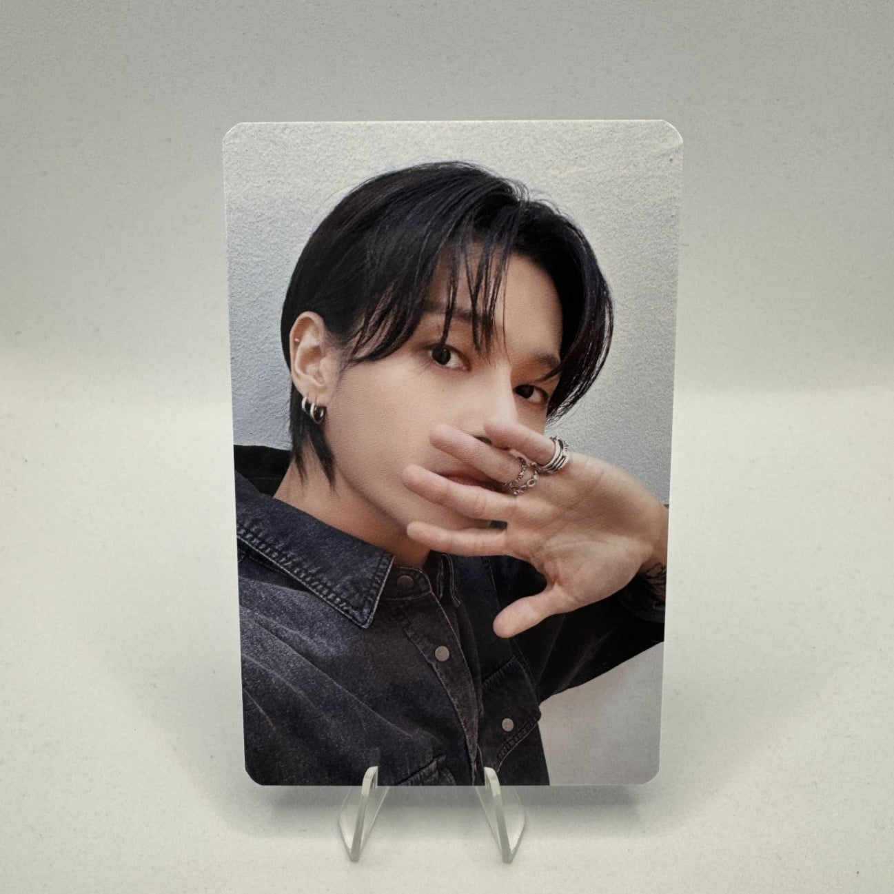 ATEEZ 11th Mini Album GOLDEN HOUR : Part.2 MAKESTAR Video Call Photocards – Photocards (Wooyoung / / ) | HobiEgo