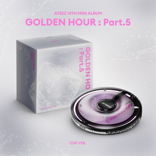 PRE-ORDER ATEEZ 14th Mini Album GOLDEN HOUR : Part.5 CDP Version