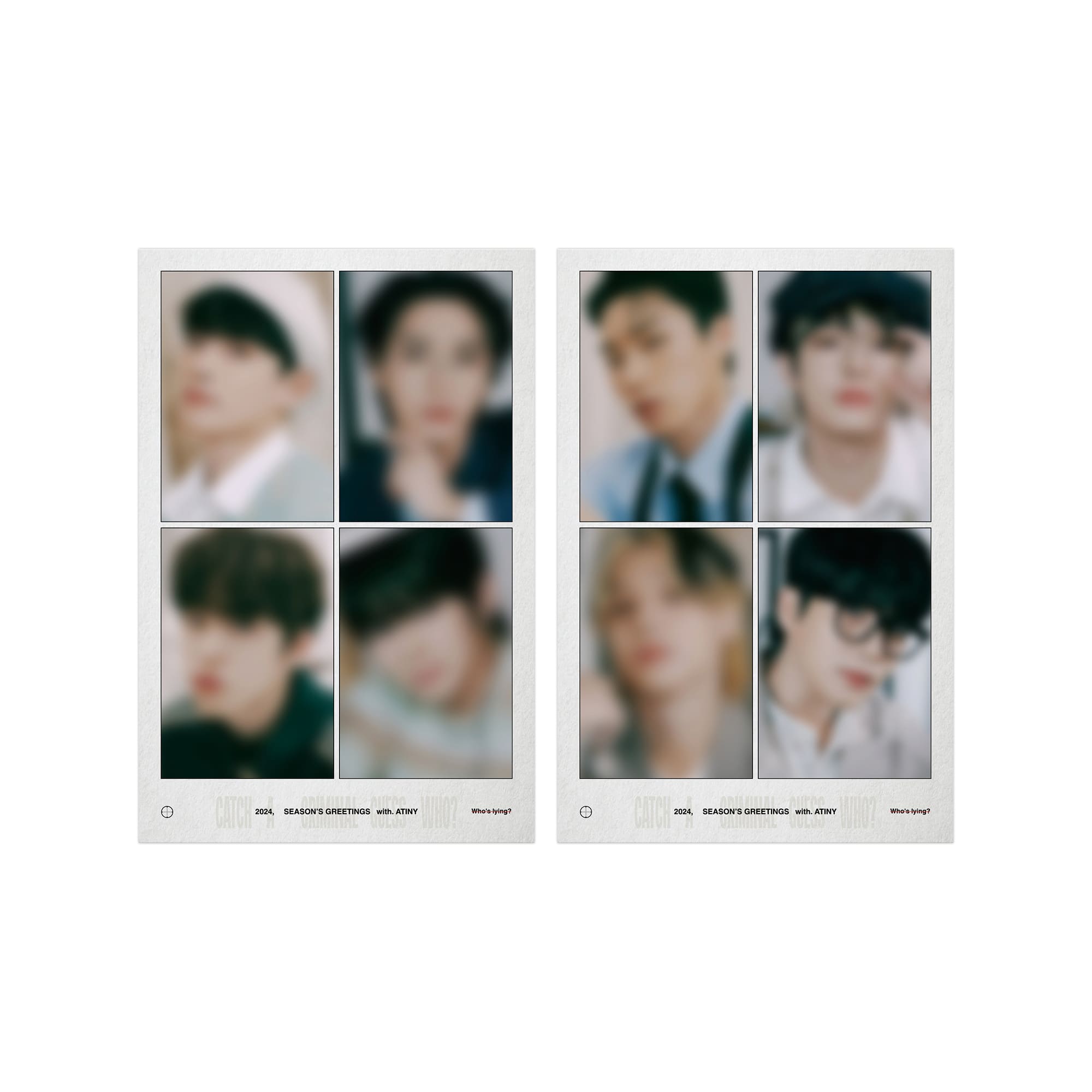 ATEEZ 2024 Season's Greetings + 4Cut Photo Set POB – Season's Greetings ( / / ) | HobiEgo