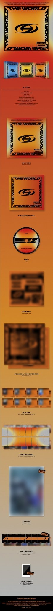ATEEZ 8th Mini Album THE WORLD EP.1 : MOVEMENT – album (A (BLUE) / / ) | HobiEgo