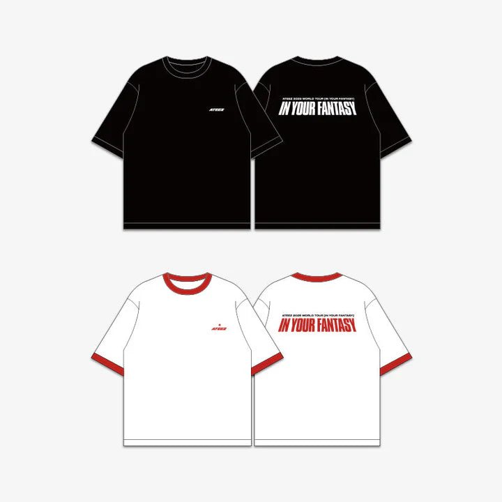 ATEEZ In Your Fantasy 2025 World fromm T-Shirt – Clothing (Black / / ) | HobiEgo