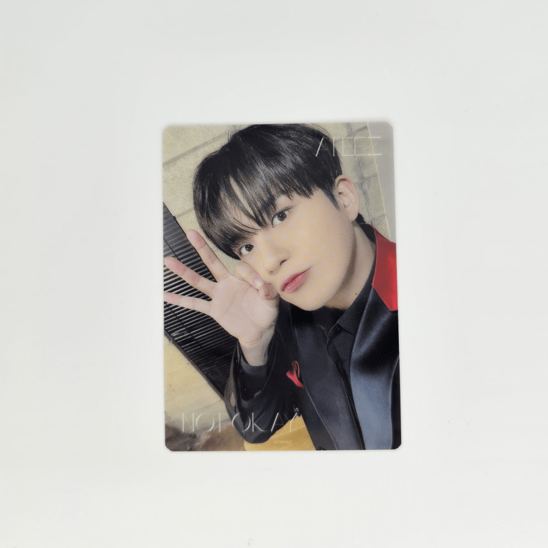 ATEEZ NOT OKAY Japanese Album HMV Photocards – Photocards (Jongho / / ) | HobiEgo