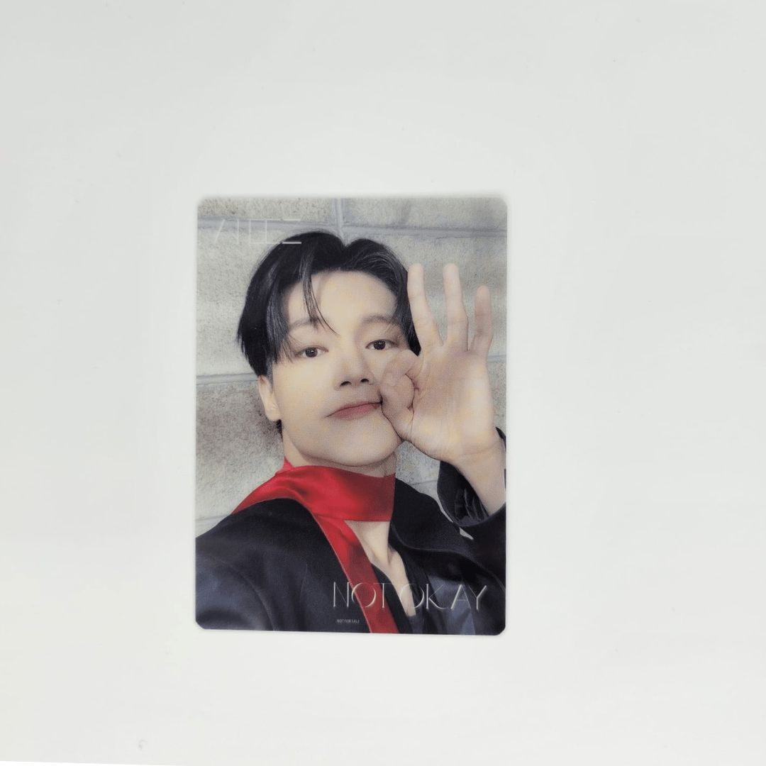 ATEEZ NOT OKAY Japanese Album HMV Photocards – Photocards (Wooyoung / / ) | HobiEgo