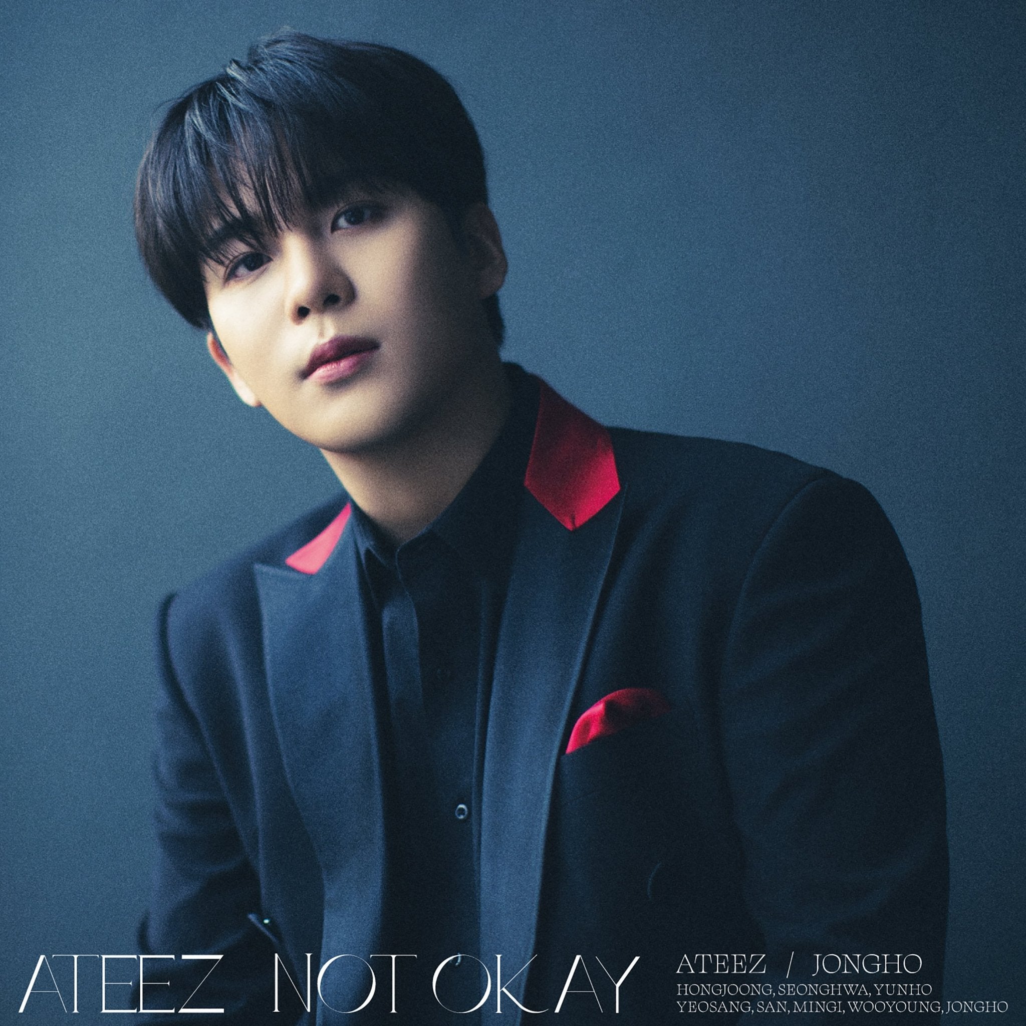 ATEEZ NOT OKAY Japanese Album Member Solo Edition + POB Photocard – album (Jongho / / ) | HobiEgo