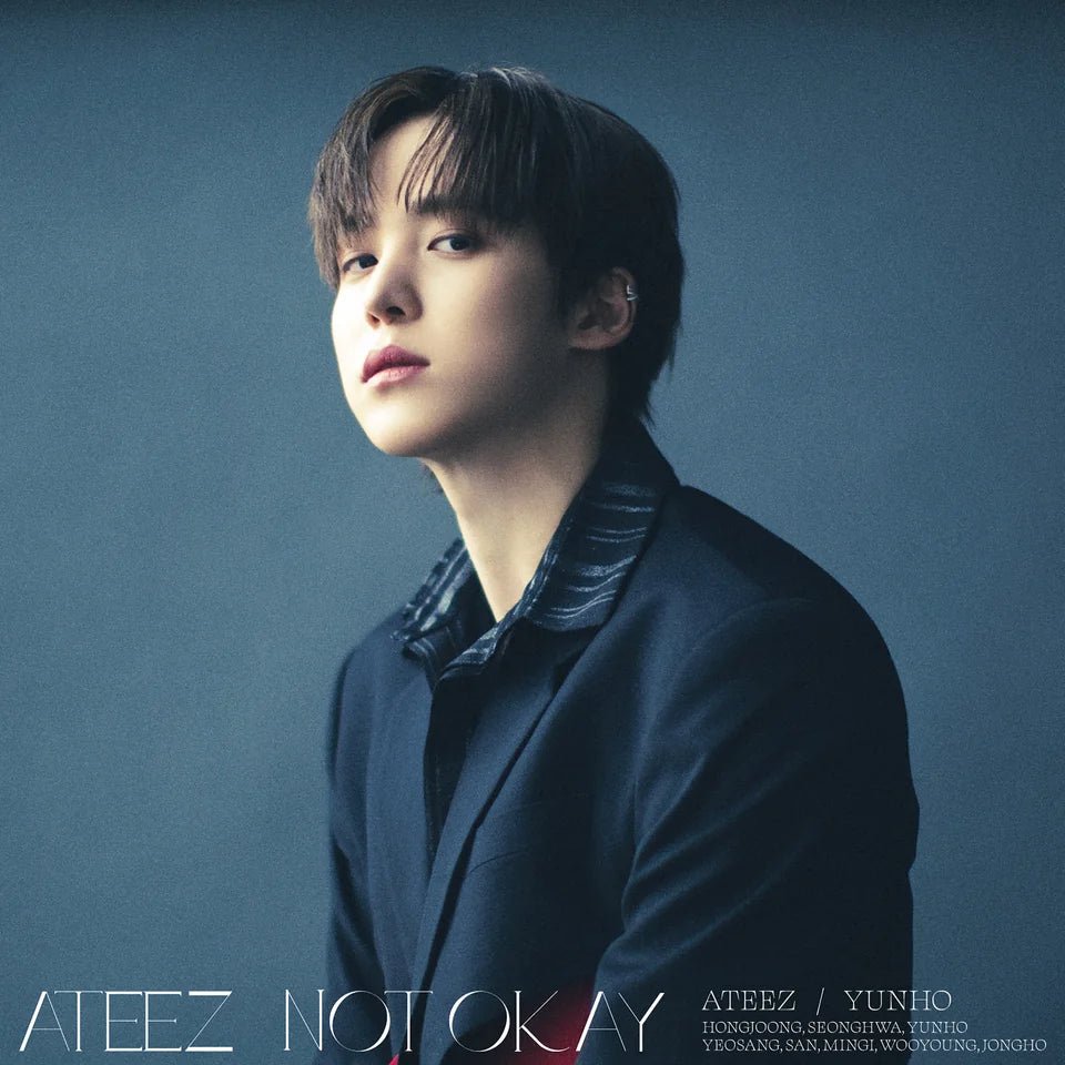 ATEEZ NOT OKAY Japanese Album Member Solo Edition + POB Photocard – album (Yunho / / ) | HobiEgo