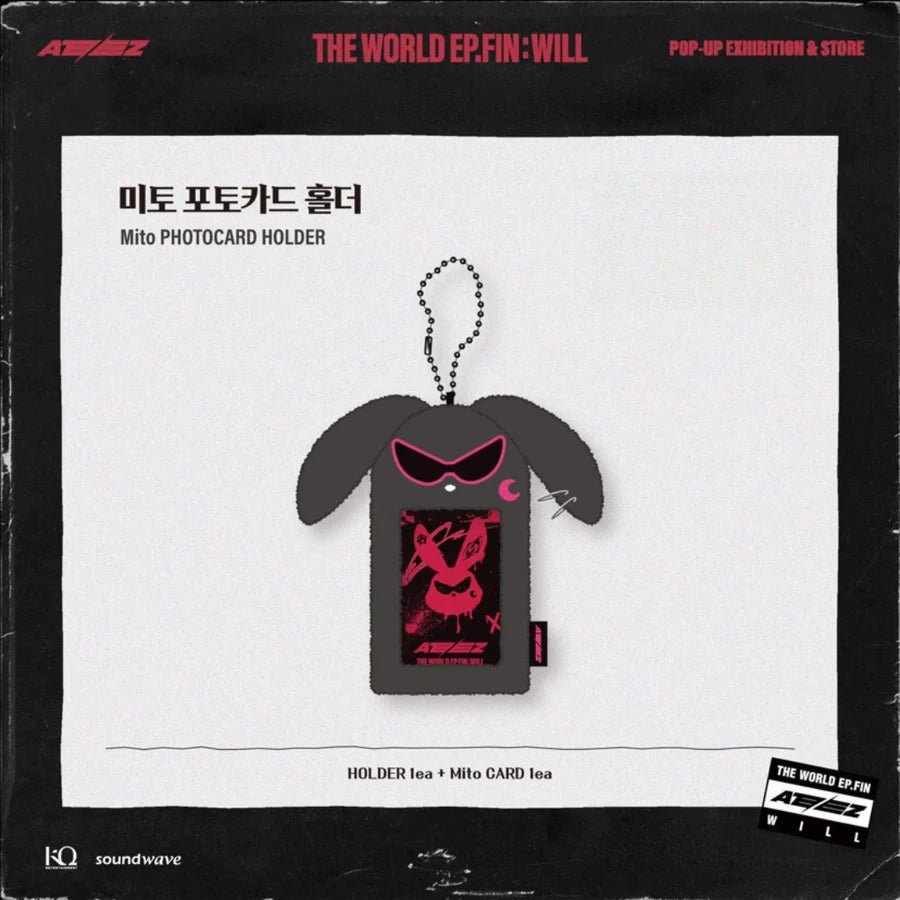 ATEEZ THE WORLD EP.FIN: WILL Goods MITO Photocard Holder – photocard 8809932179776 ( / / ) | HobiEgo