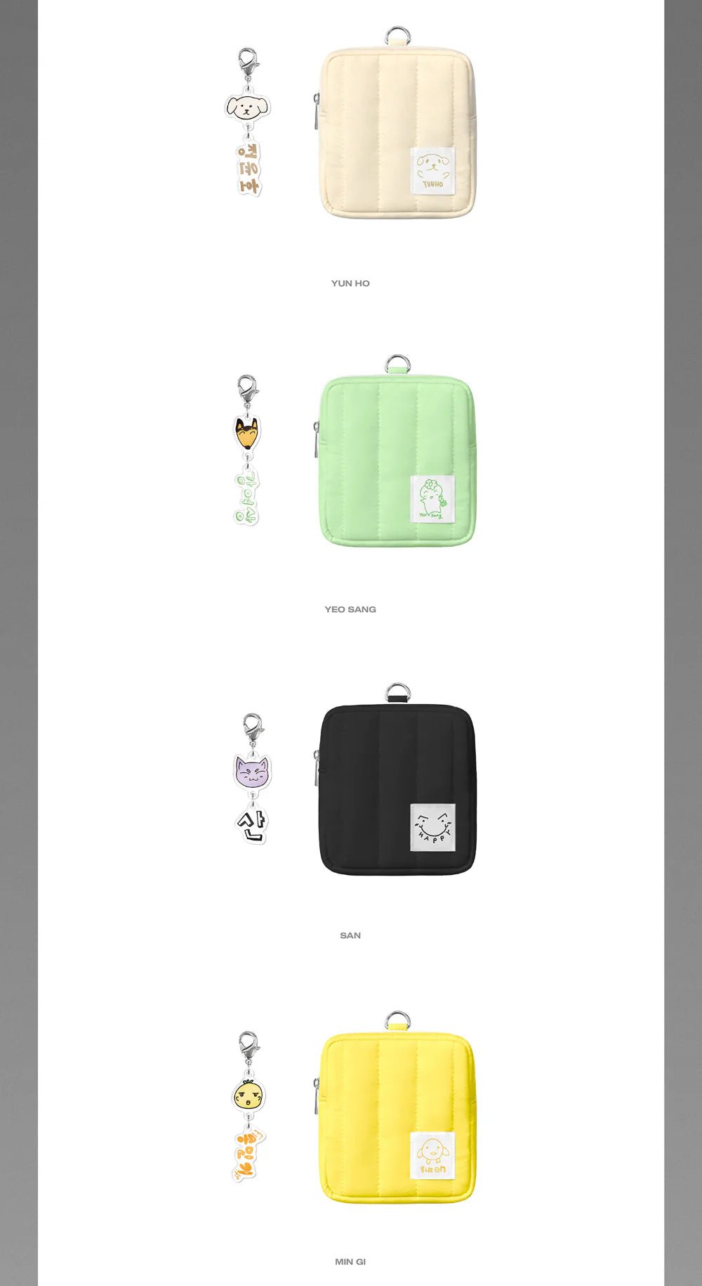ATEEZ TOWARDS THE LIGHT : WILL TO POWER Finale In Seoul Mini Pouch – Pouch (Seonghwa / / ) | HobiEgo