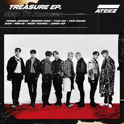 ATEEZ Treasure EP. Map To Answer Japanese Album – album ( / / ) | HobiEgo