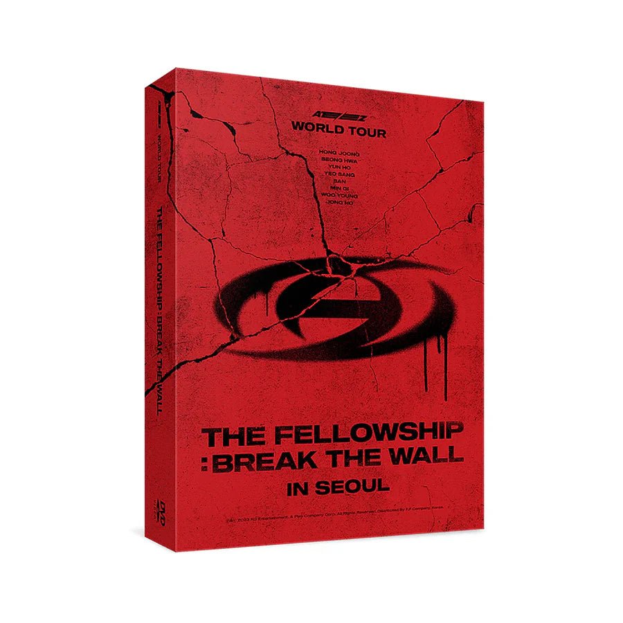ATEEZ World Tour (THE FELLOWSHIP : BREAK THE WALL) In Seoul DVD – album ( / / ) | HobiEgo